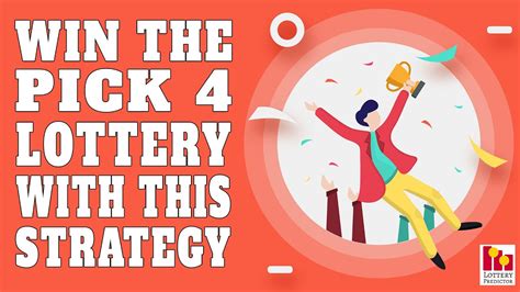 lottery pick 4 strategy.